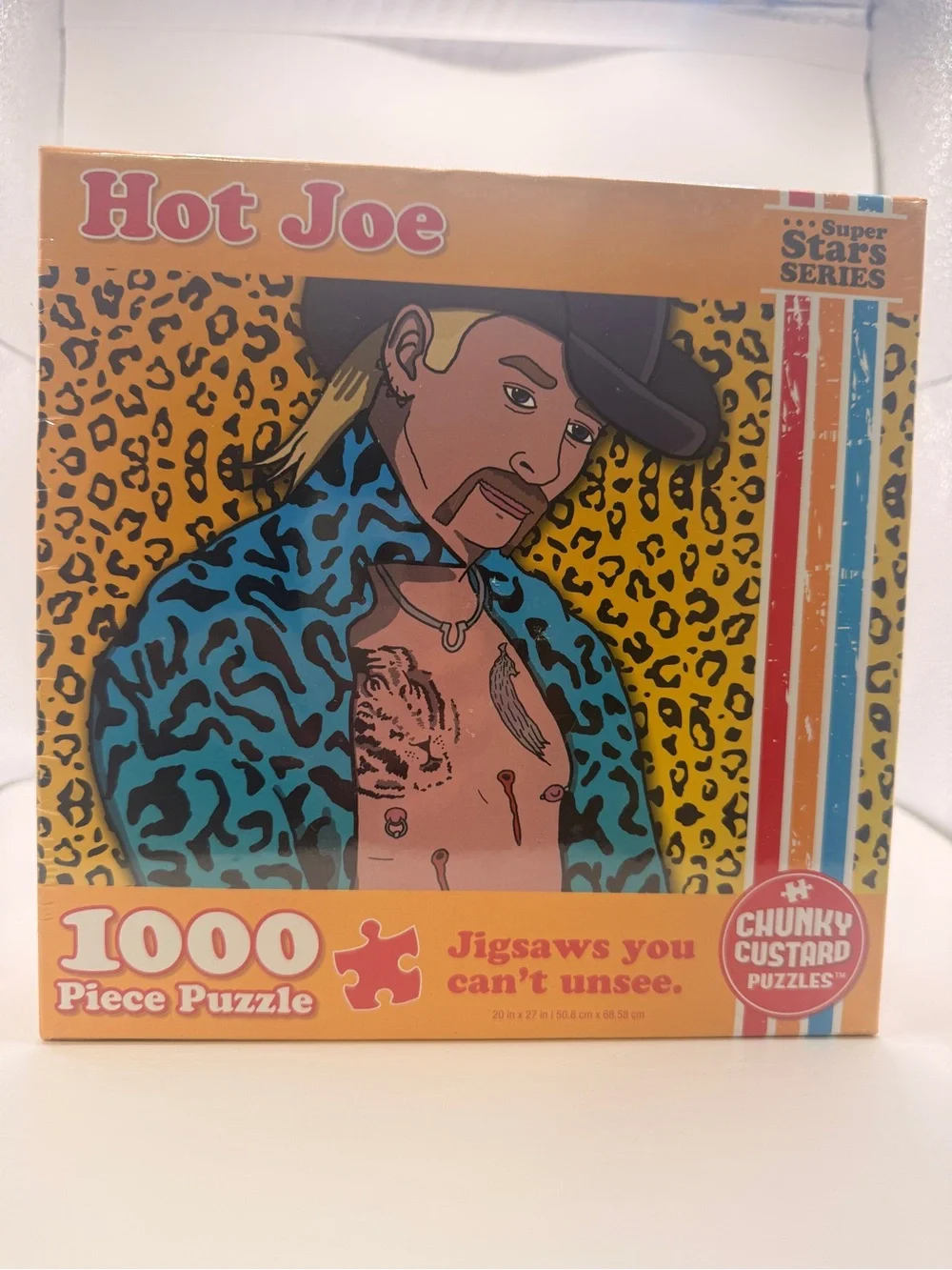 Tiger King Joe Exotic Hot Joe 1000 Piece Jigsaw Puzzle - NEW SEALED